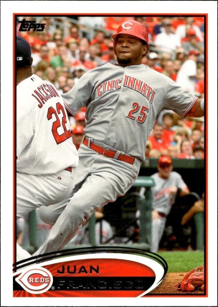 2012 Topps Series 2 Juan Francisco #467 trading card