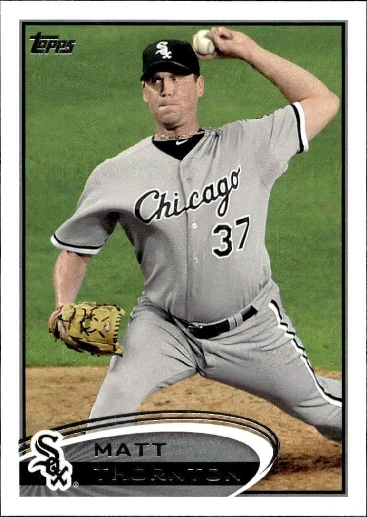 2012 Topps Series 2 Matt Thornton #546 trading card