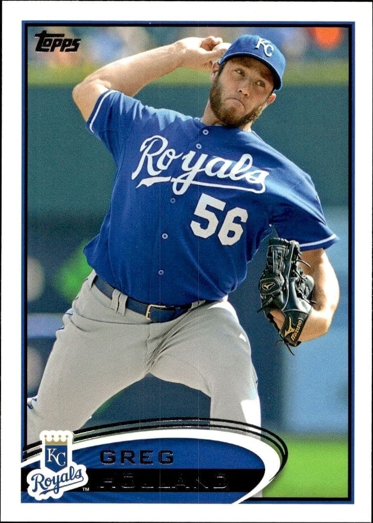 2012 Topps Series 2 Greg Holland #409 trading card