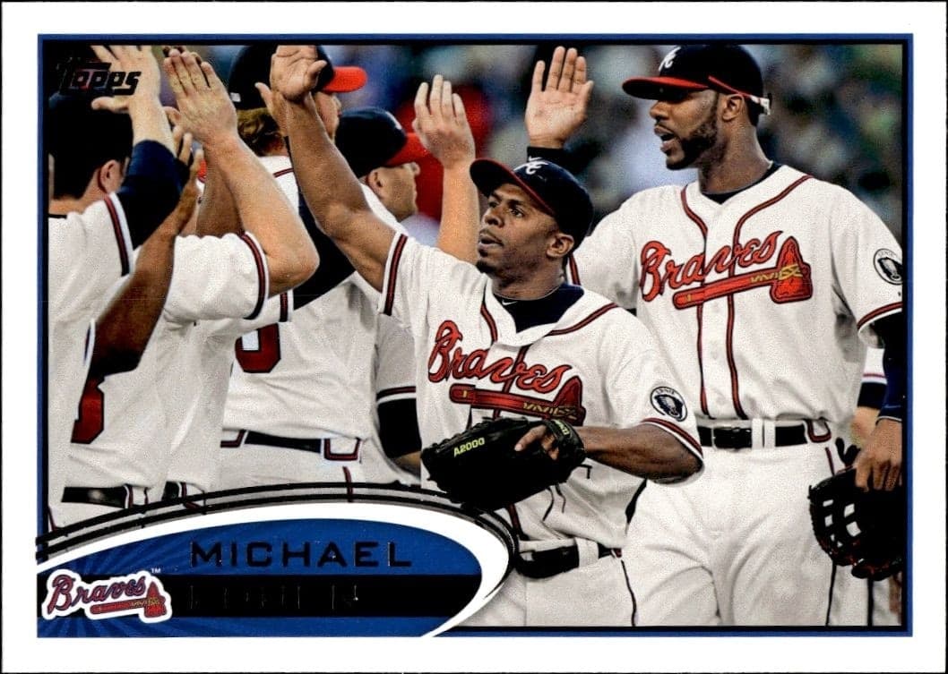 2012 Topps Series 2 Michael Bourn #429 trading card