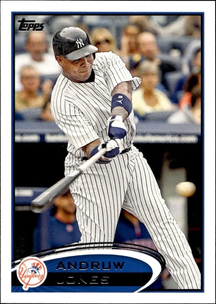 2012 Topps Series 2 Andruw Jones #614 trading card