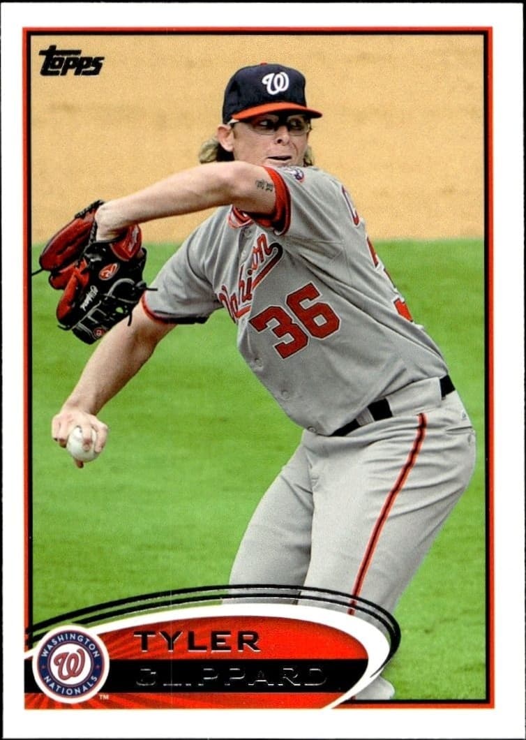 2012 Topps Series 2 Tyler Clippard #503 trading card