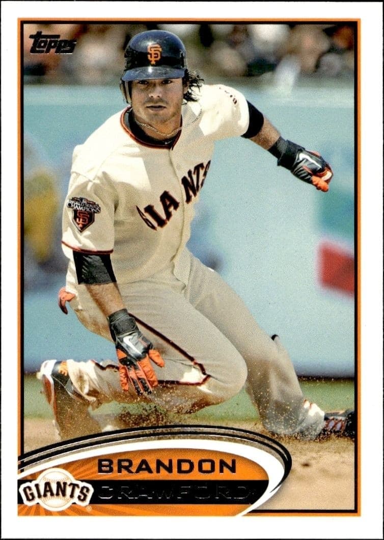 2012 Topps Series 2 Brandon Crawford #649 trading card