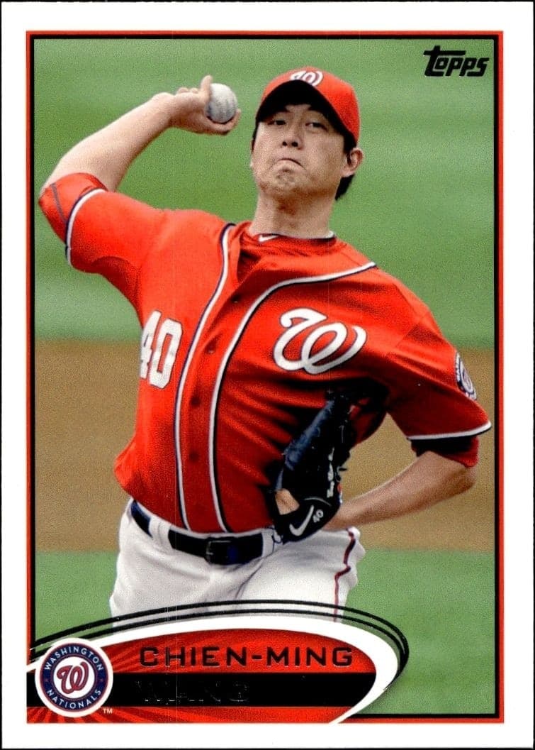 2012 Topps Series 2 Chien-Ming Wang #440 trading card