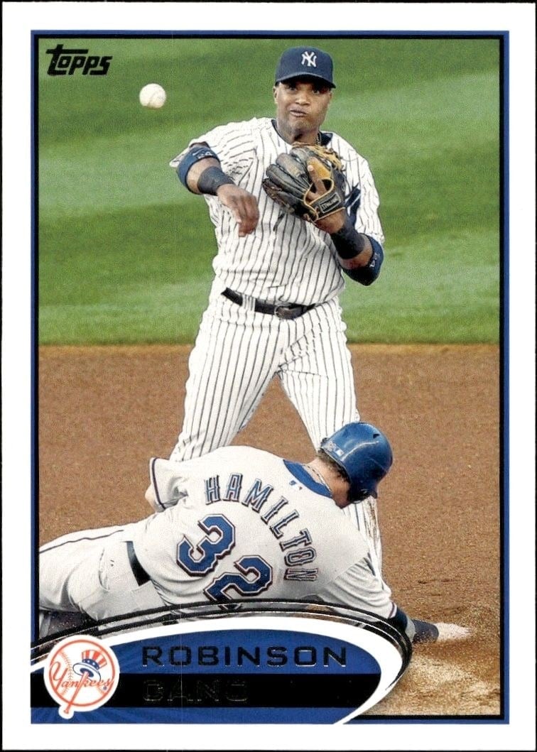 Robinson Cano 2012 Topps #400 Baseball Trading Card - Front 2012 Topps Robinson Cano #400 baseball trading card front