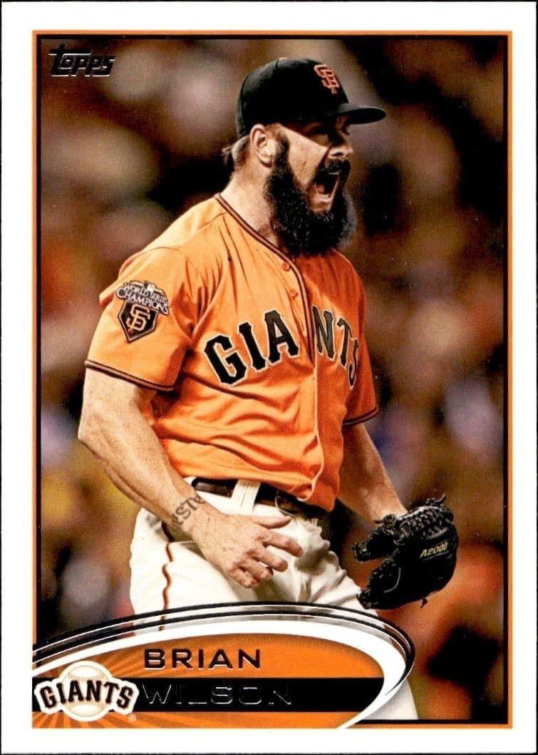 2012 Topps Series 1 Brian Wilson #260 trading card