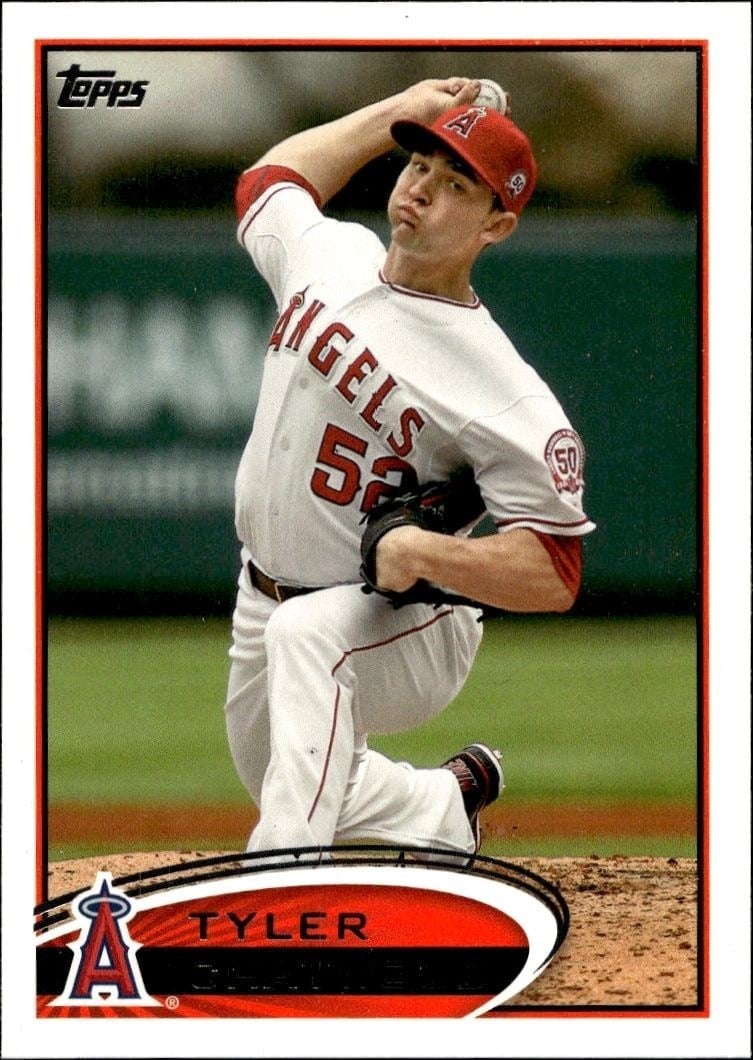2012 Topps Series 1 Tyler Chatwood #317 trading card