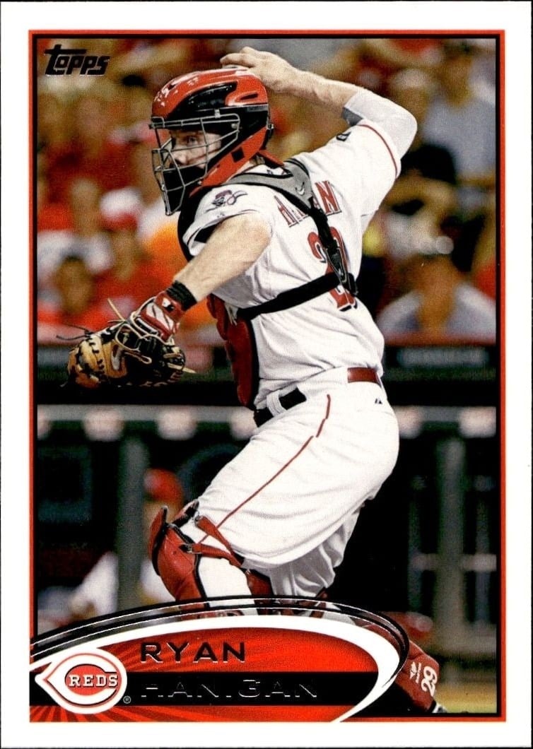 2012 Topps Series 1 Ryan Hanigan #226 trading card