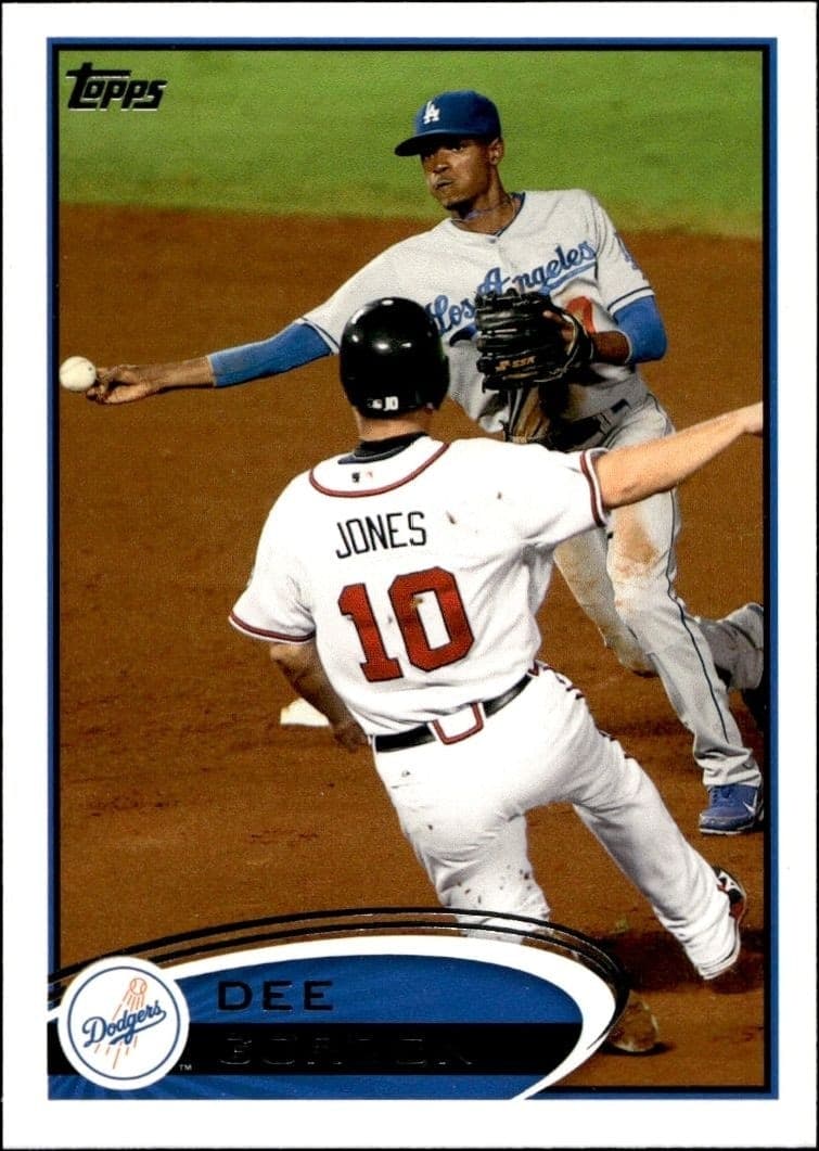 2012 Topps Series 1 Dee Gordon #161 trading card