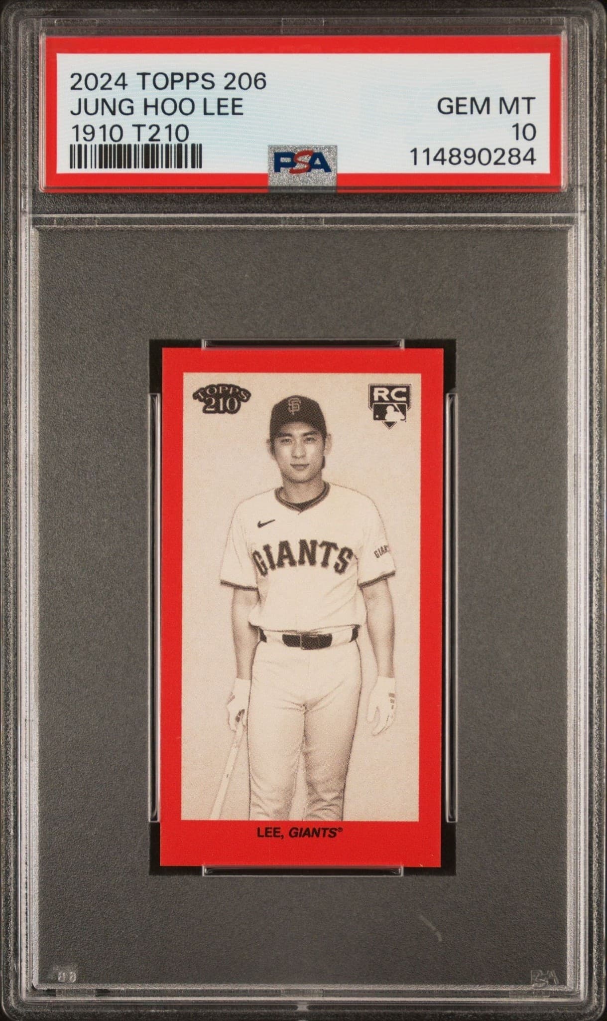 2024 Topps T206 Jung Hoo Lee #NA trading card