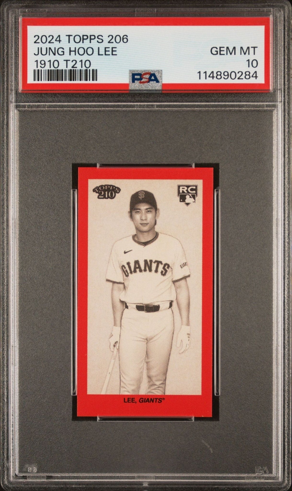 2024 Topps T206 Jung Hoo Lee #NA trading card