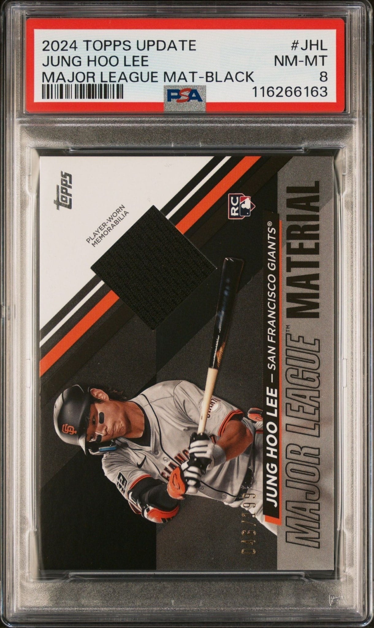 2024 Topps Update Series Jung Hoo Lee #MLMU-JHL trading card