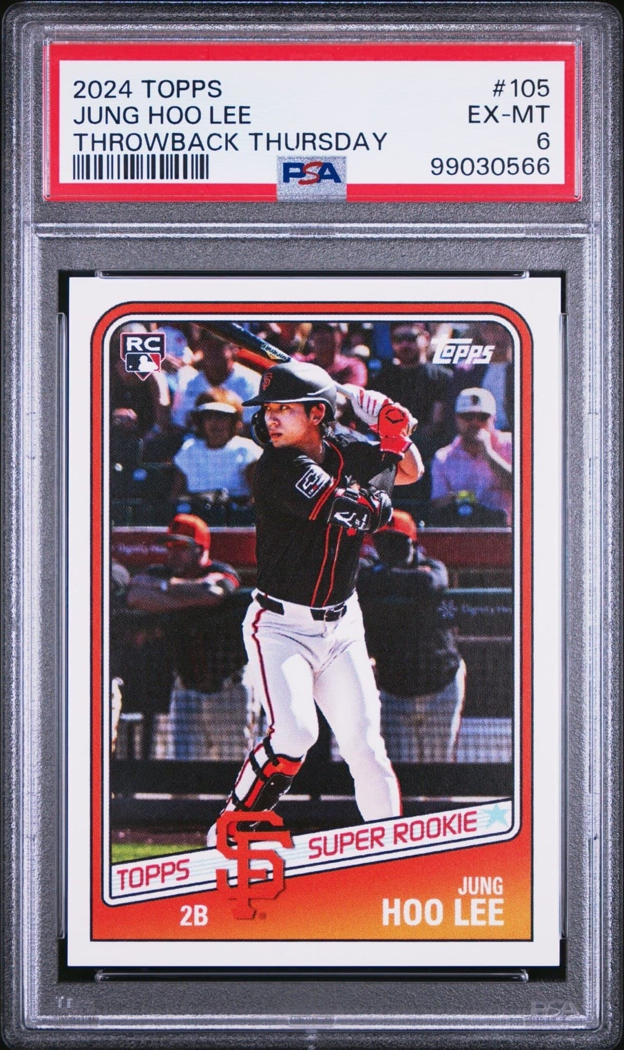 2024 Topps Jung Hoo Lee #105 trading card