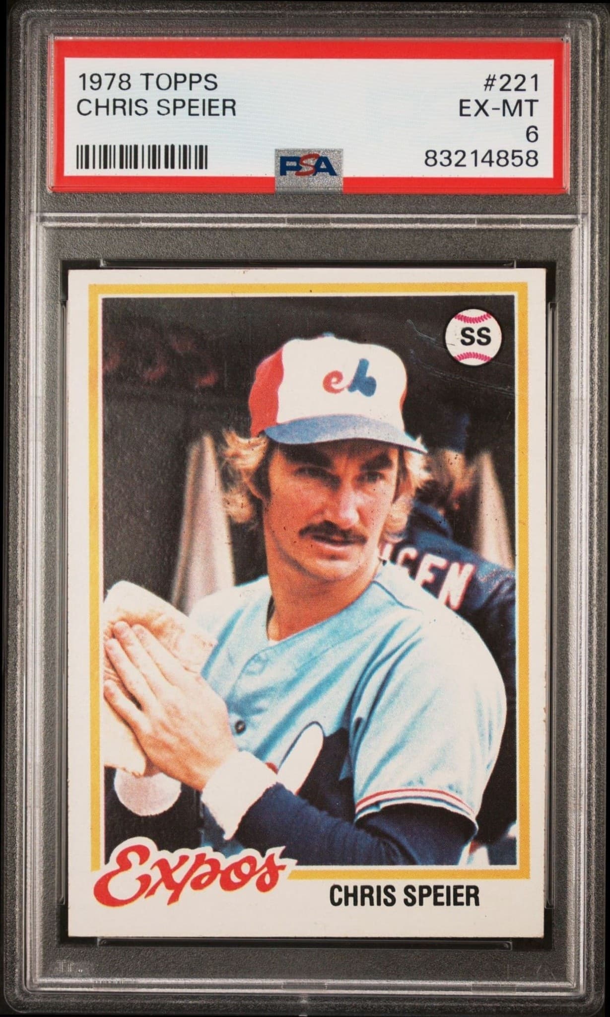 1978 Topps Chris Speier #221 trading card