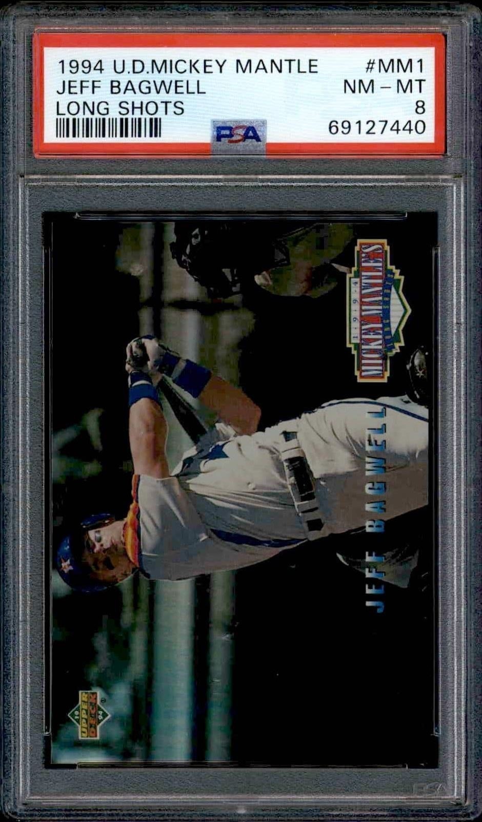 1994 Upper Deck Mickey Mantle checklist preview