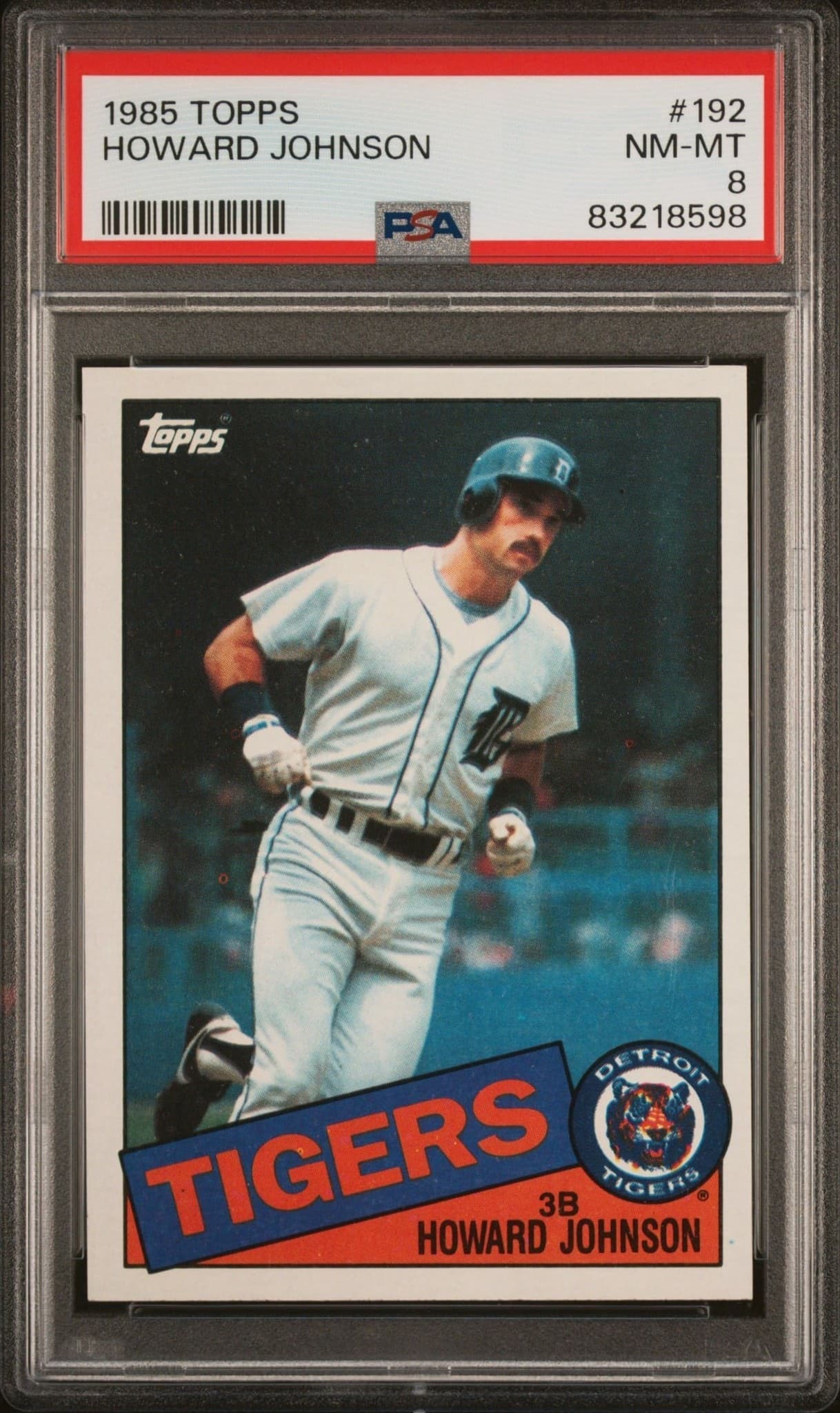 1985 Topps Howard Johnson #192 trading card