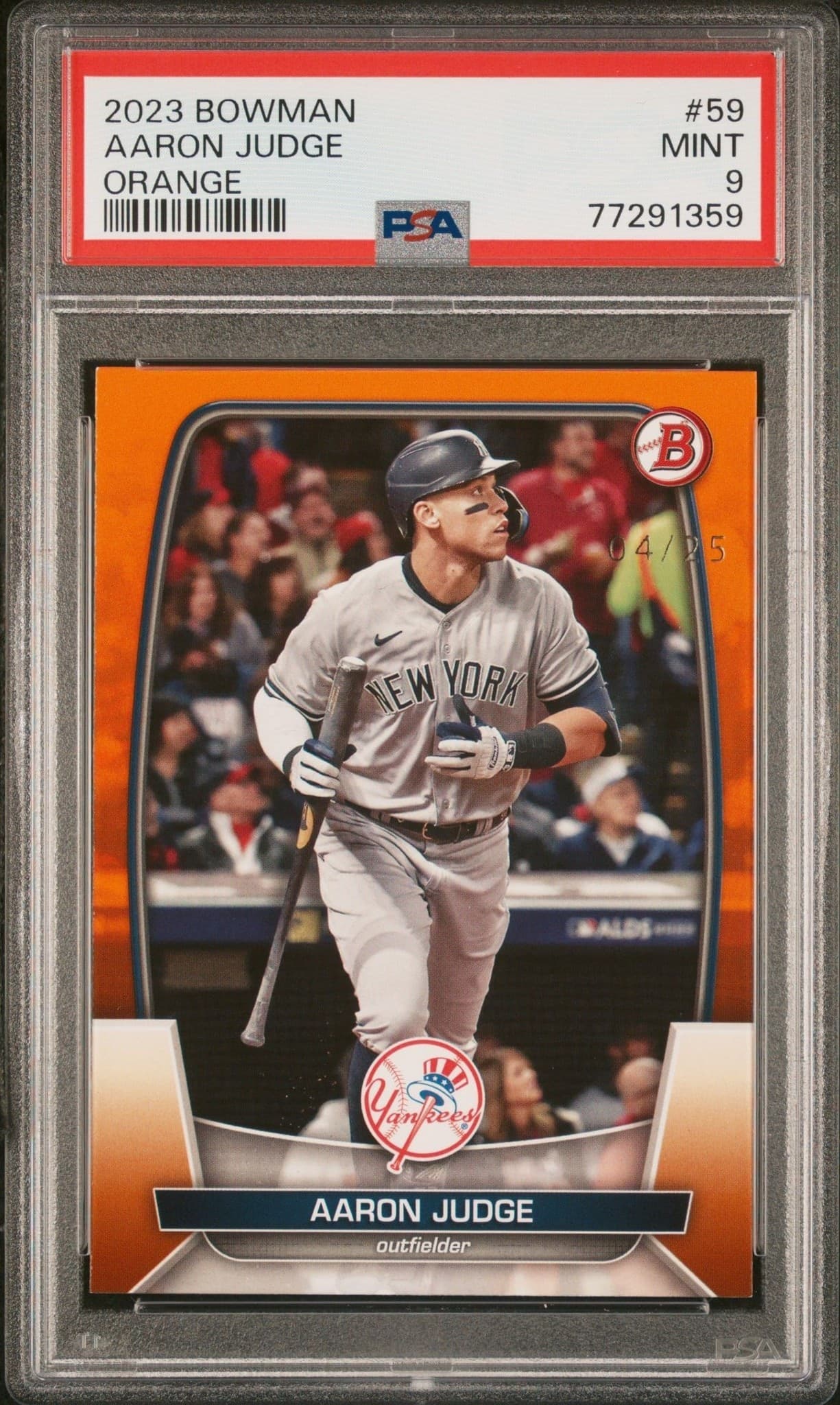 2023 Bowman Aaron Judge #59 trading card