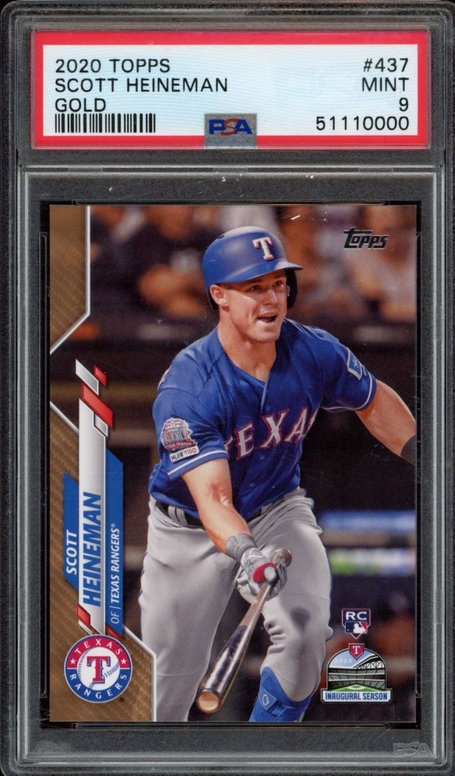 2020 Topps Scott Heineman #437 trading card
