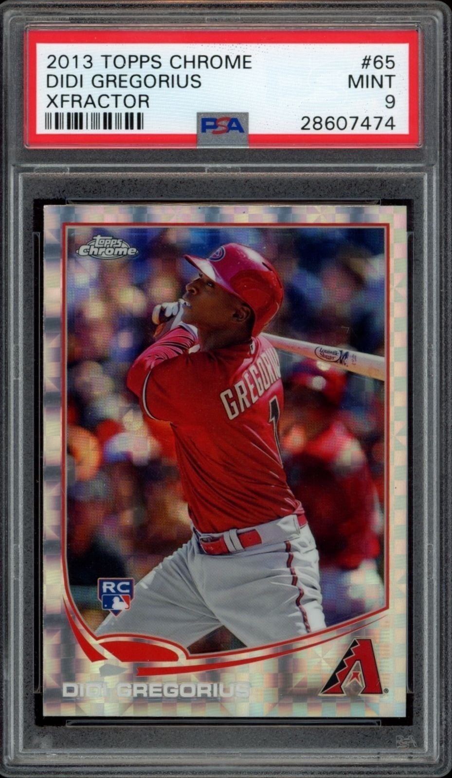 Didi Gregorius 2013 Topps Chrome #65 Baseball Trading Card - Front 2013 Topps Chrome Didi Gregorius #65 baseball trading card front