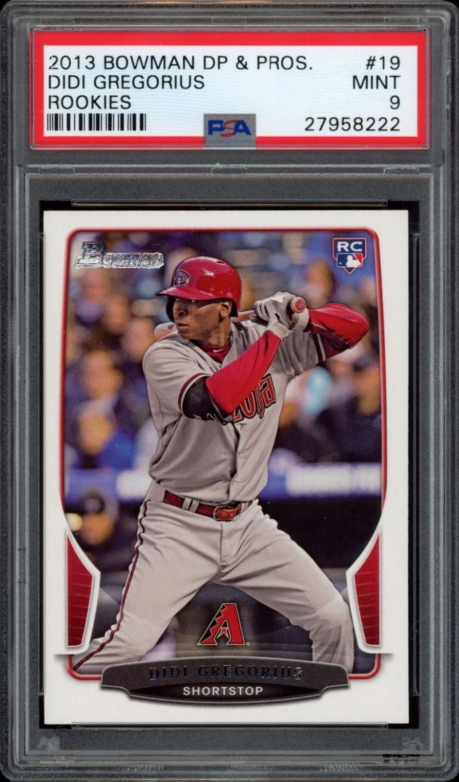 Didi Gregorius 2013 Bowman Draft Picks & Top Prospects #19 Baseball Trading Card - Front 2013 Bowman Draft Picks & Top Prospects Didi Gregorius #19 baseball trading card front