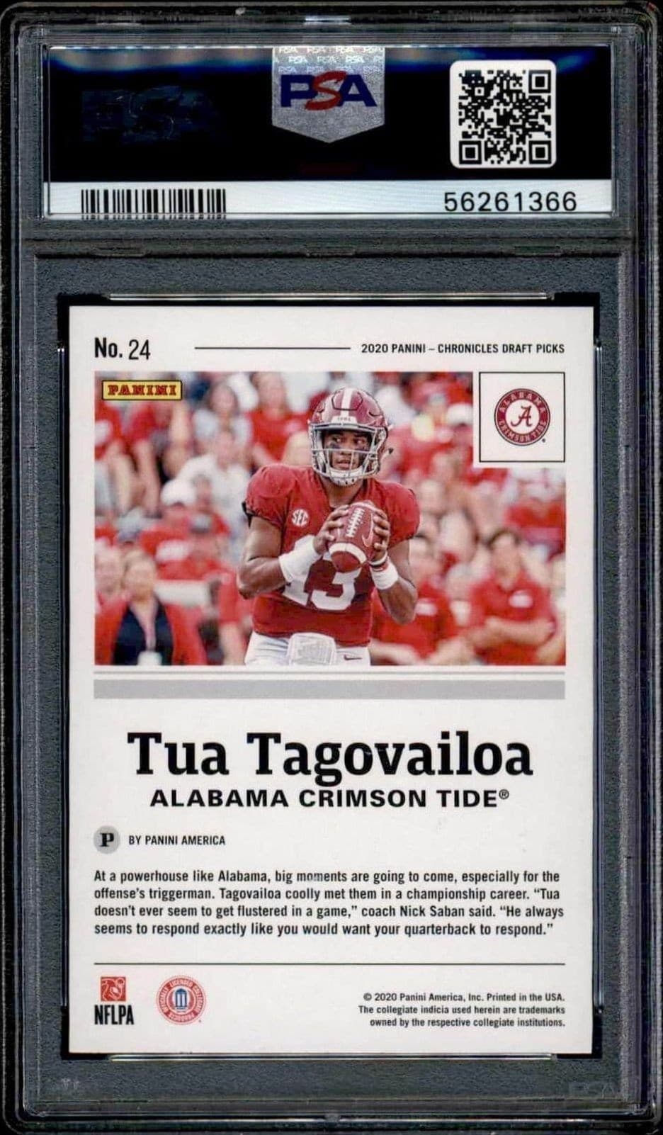 Tua Tagovailoa - Back