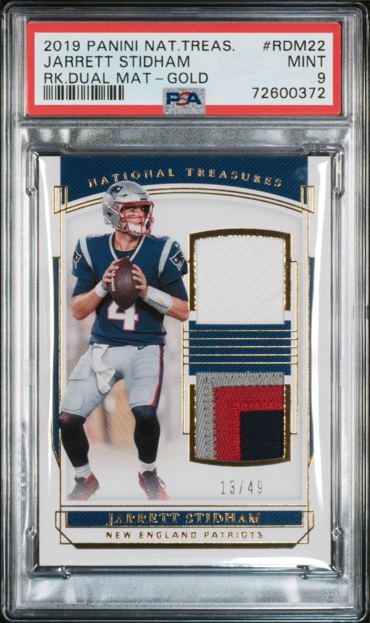 2019 Panini National Treasures checklist preview