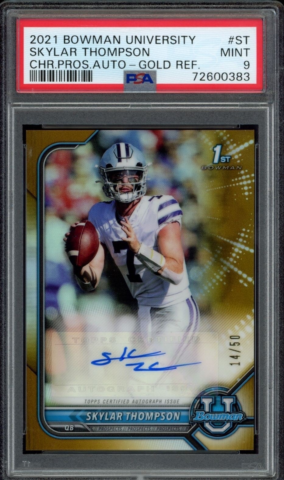 2021 Bowman University checklist preview