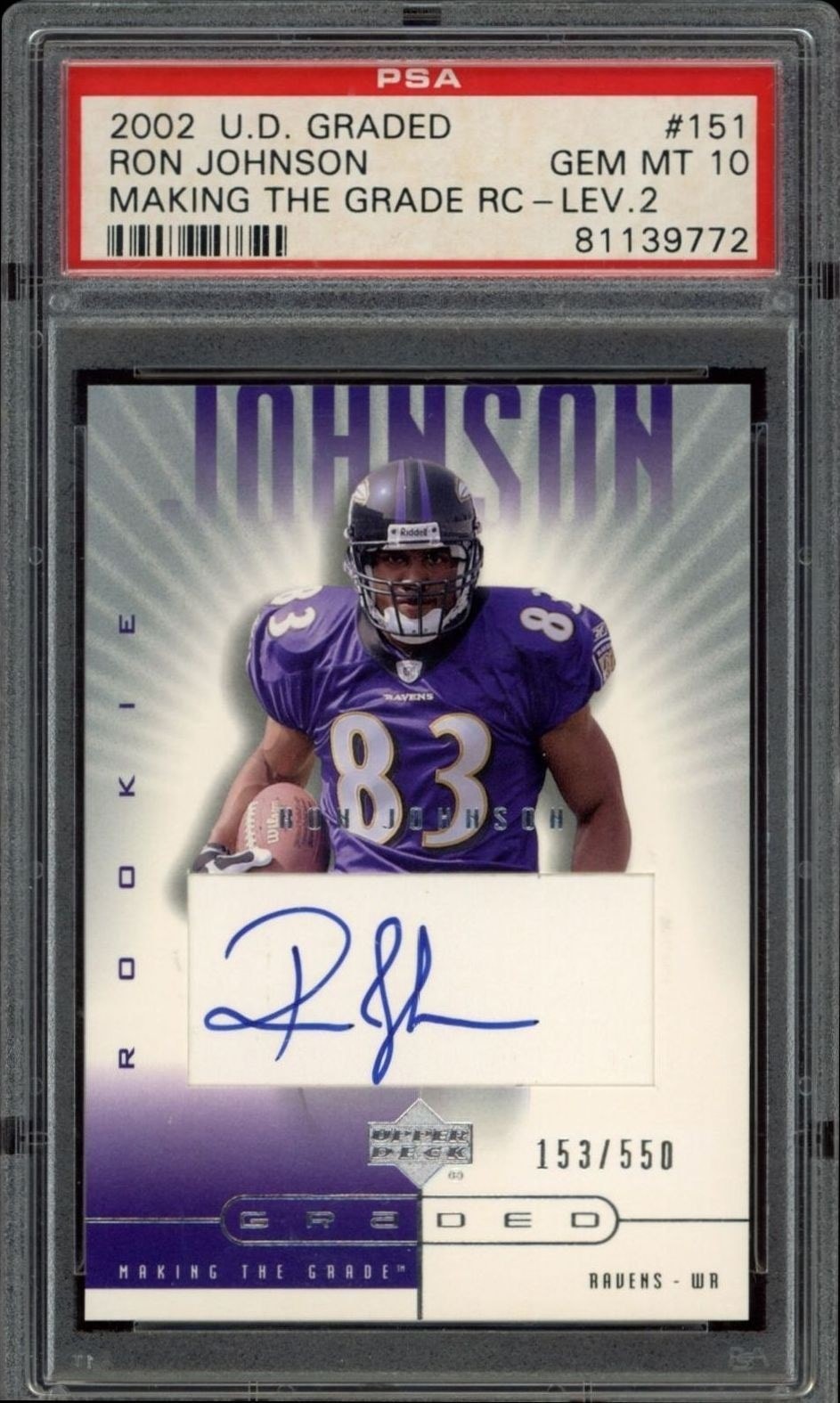 2002 Upper Deck Graded checklist preview
