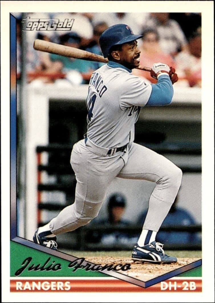 1994 Topps Julio Franco #260 trading card