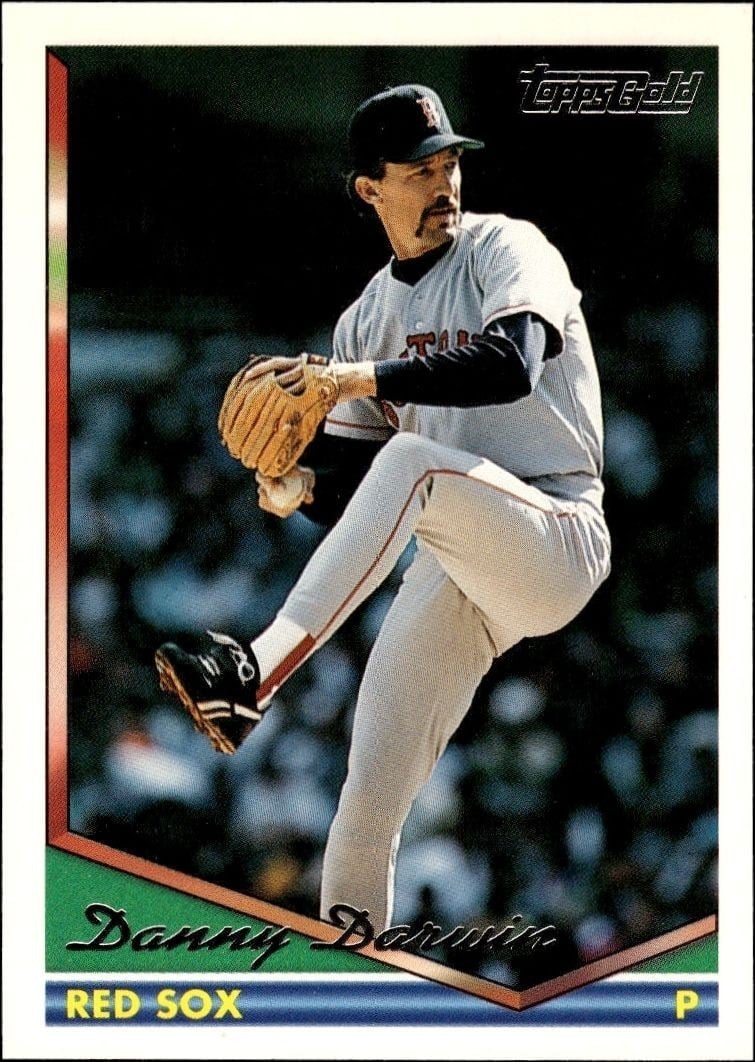 Danny Darwin 1994 Topps #292 Baseball Trading Card - Front 1994 Topps Danny Darwin #292 baseball trading card front