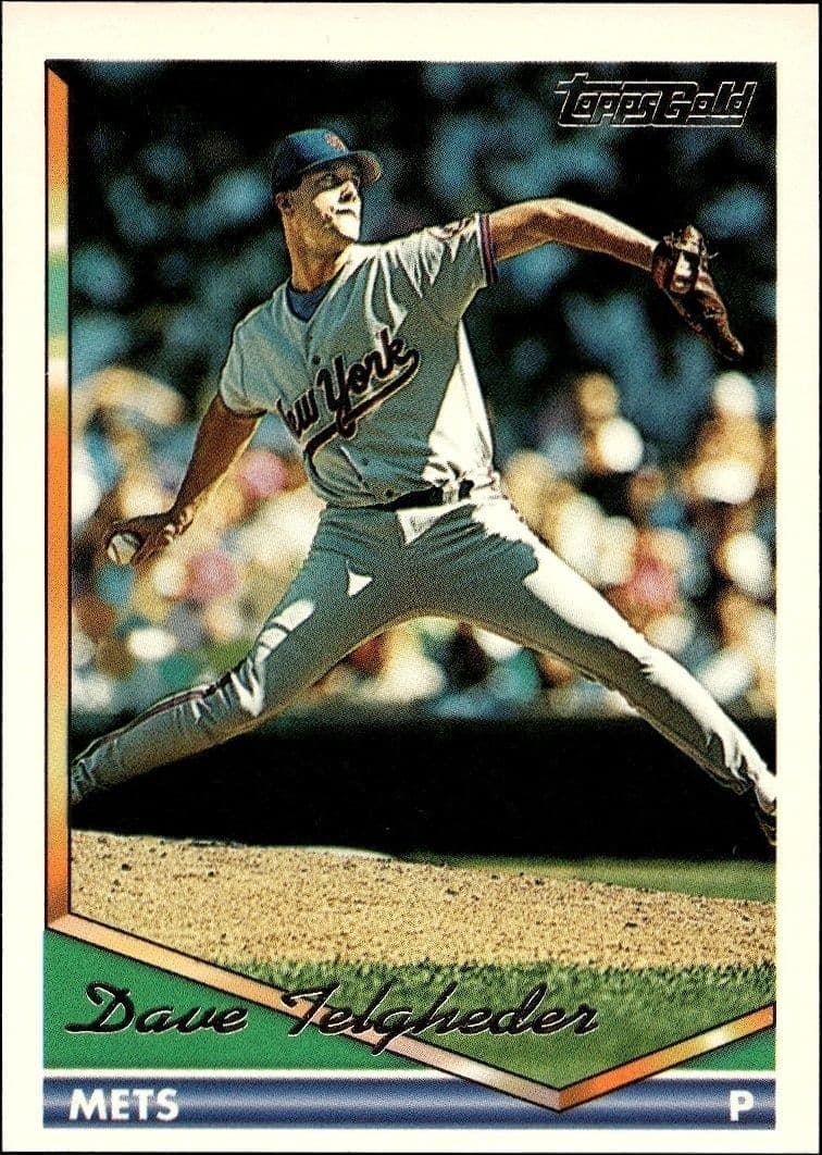 1994 Topps Dave Telgheder #402 trading card