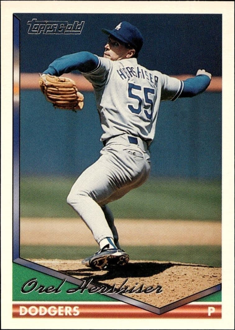1994 Topps Orel Hershiser #460 trading card