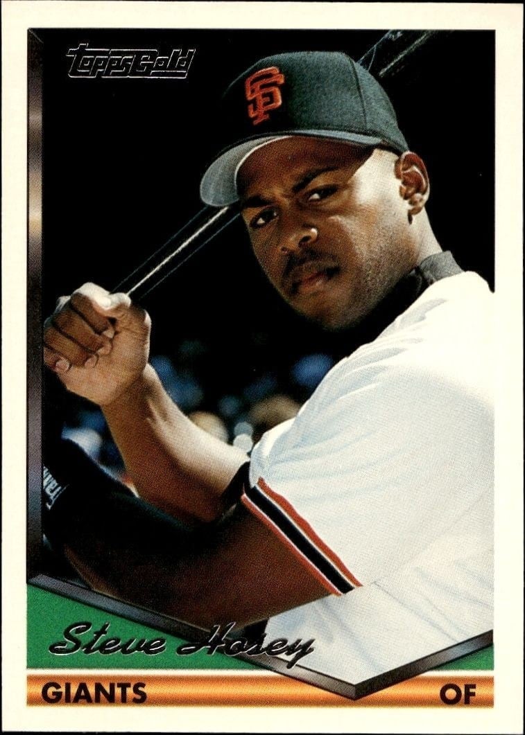 1994 Topps Steve Hosey #547 trading card