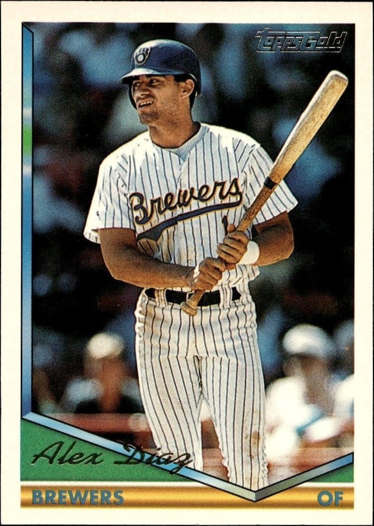 1994 Topps Alex Diaz #519 trading card