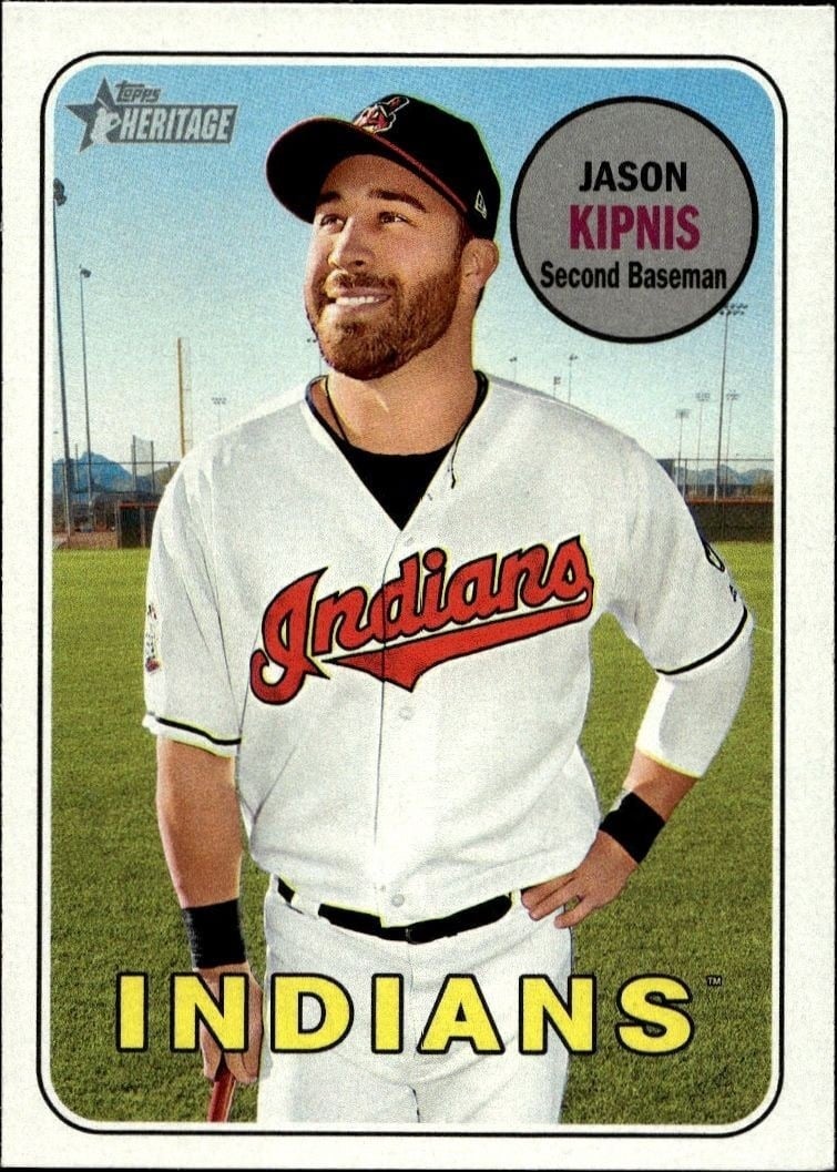 2018 Topps Heritage Jason Kipnis #199 trading card