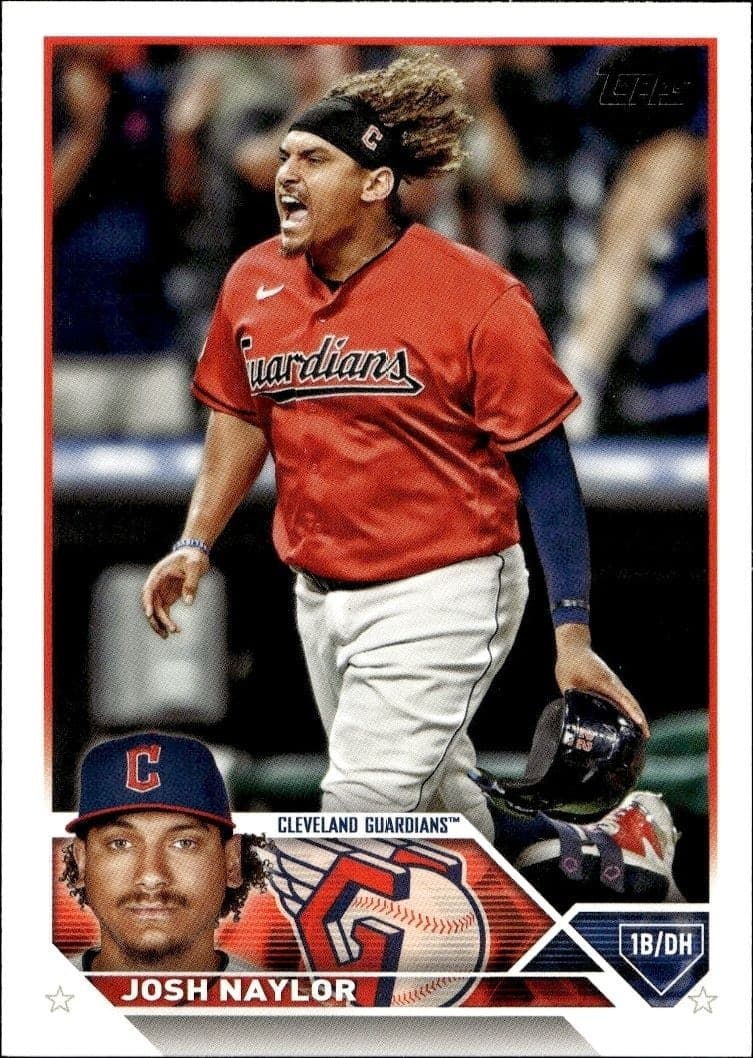 2023 Topps Series 1 Josh Naylor #91 trading card