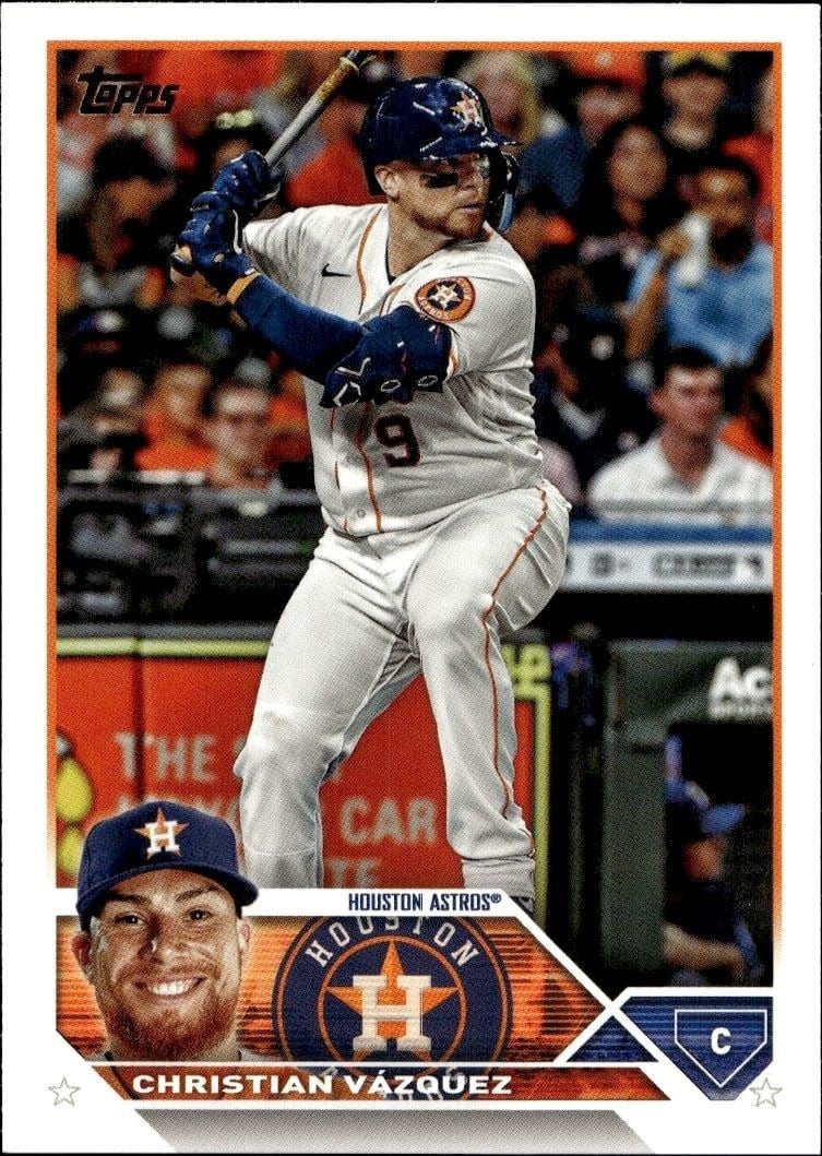 2023 Topps Series 1 Christian Vazquez #157 trading card