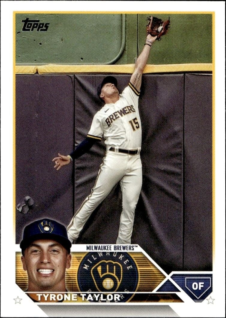 2023 Topps Series 1 Tyrone Taylor #61 trading card