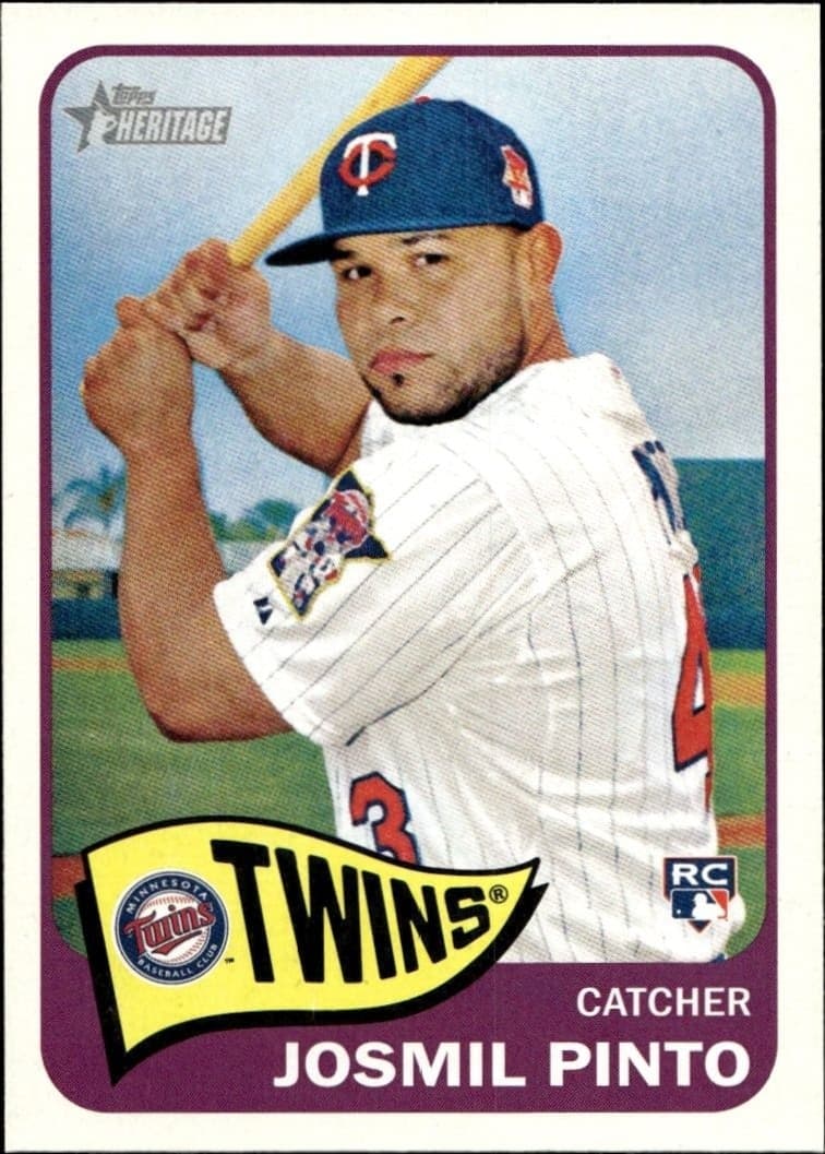 2014 Topps Heritage High Number Josmil Pinto #H526 trading card
