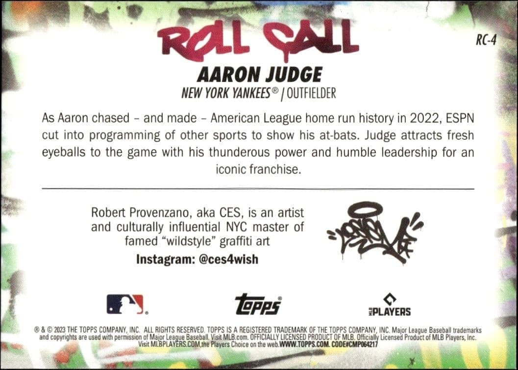 Aaron Judge - Back