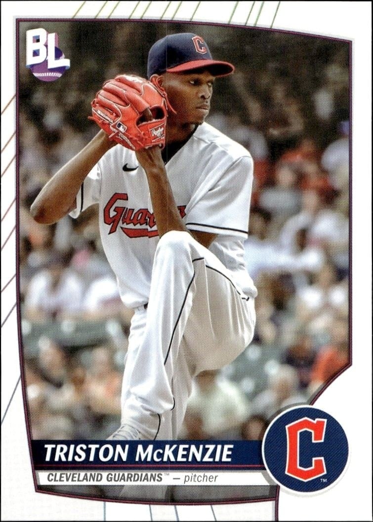 2023 Topps Big League Triston McKenzie #47 trading card