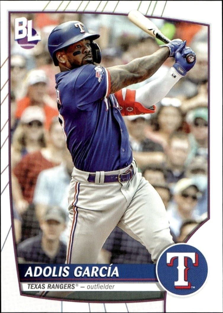 2023 Topps Big League Adolis Garcia #80 trading card