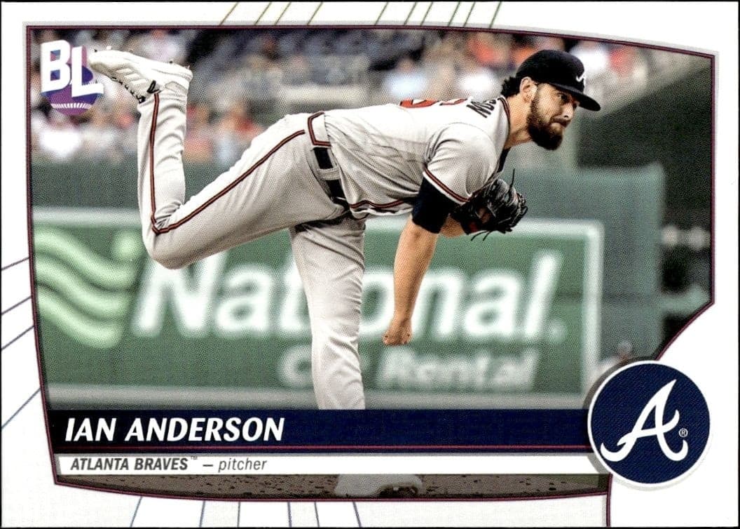 2023 Topps Big League Ian Anderson #127 trading card