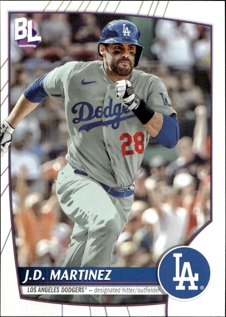 2023 Topps Big League J.D. Martinez #40 trading card