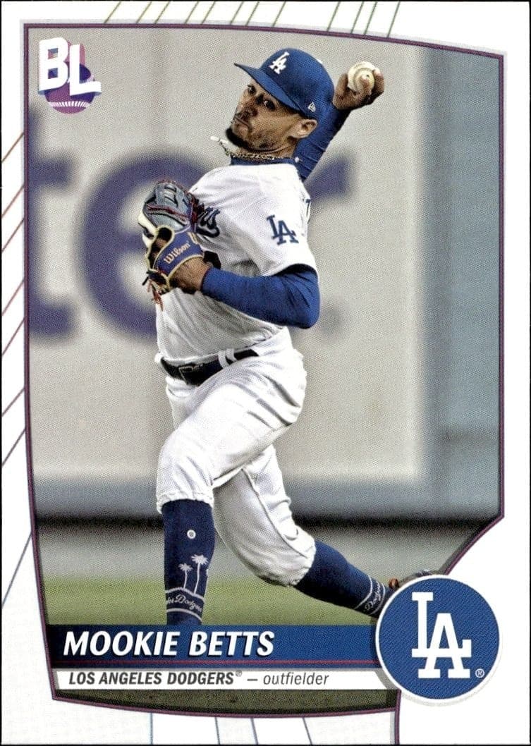 2023 Topps Big League Mookie Betts #100 trading card
