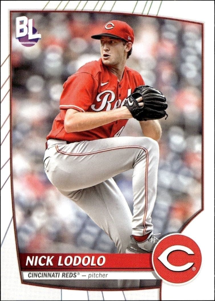 2023 Topps Big League Nick Lodolo #28 trading card