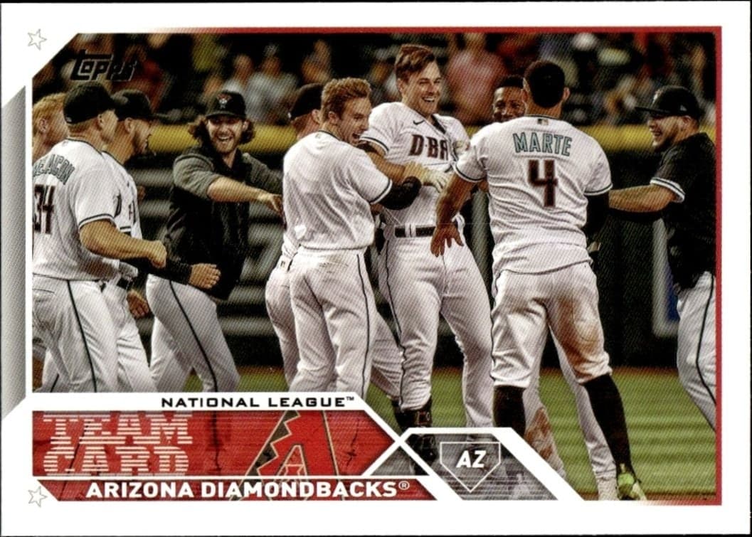 2023 Topps Series 1 Arizona Diamondbacks #263 trading card