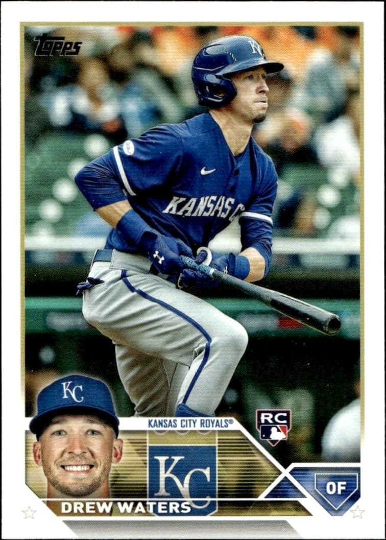 2023 Topps Series 2 Drew Waters #543 trading card