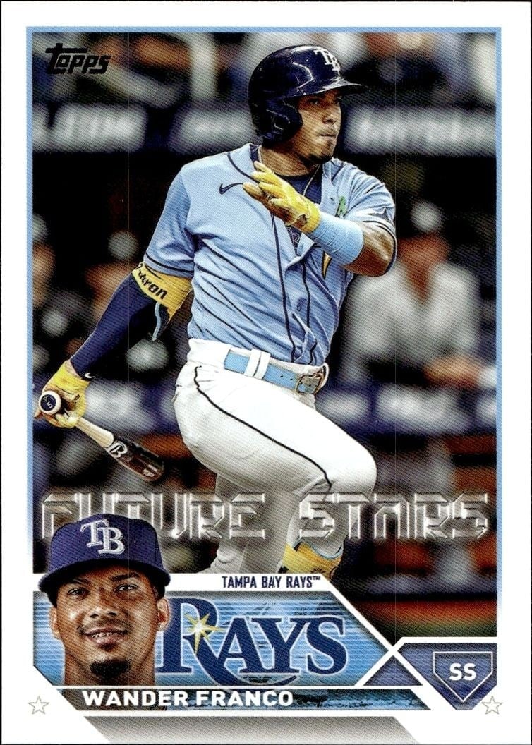 2023 Topps Series 1 Wander Franco #215 trading card