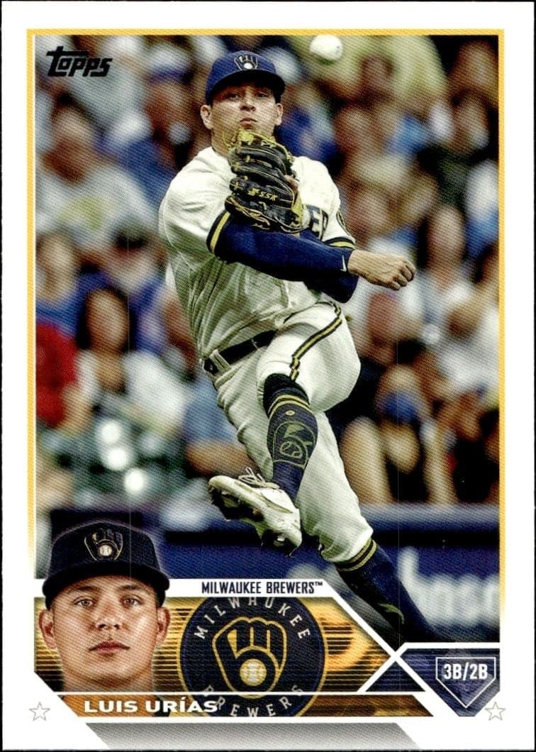 2023 Topps Series 1 Luis Urias #322 trading card